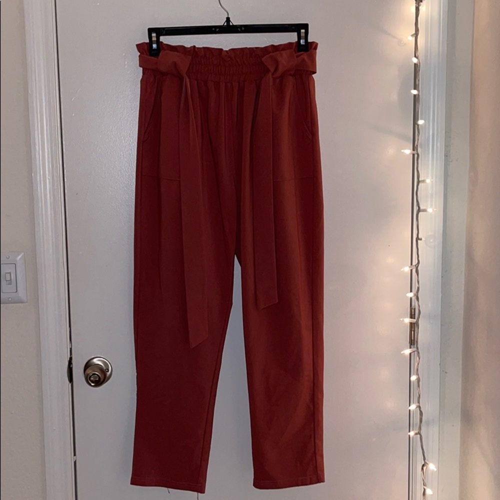 High Waisted Paper Pants